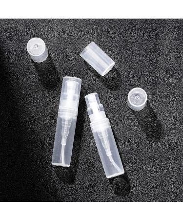 BENECREAT 80PCS Mini Spray Bottles - 2ml Clear Plastic Perfume Bottles with 6 Pipettes Funnels & Pumps for Travel - International Shipping Available - Buy Online on SooperMarket.com