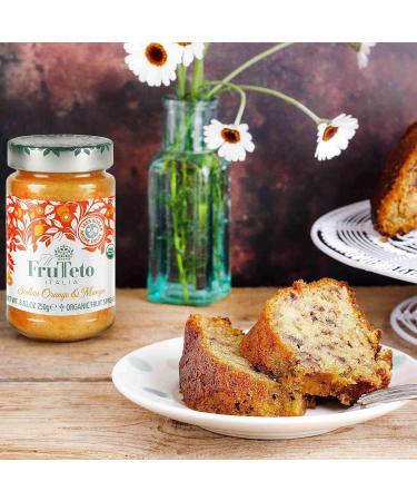 il FruTeto Italia Orange & Mango Organic Fruit Spread. 250g. Made in Tuscany only with Fruit. No Added Sugar. No Preservatives. - Buy Online on SooperMarket.com