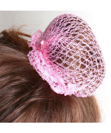 2x Heavy Duty Pink Slumber Hair Net - Elasticated Mesh Sleep In Net - Buy Online on SooperMarket.com