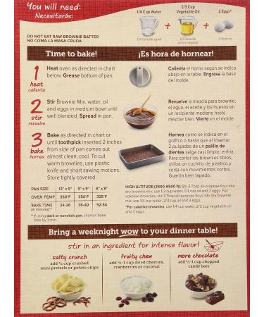 Buy Betty Crocker Fudge Brownie Mix Family Size 18.3oz (Pack of 4) - International Shipping Available - Buy Online on SooperMarket.com