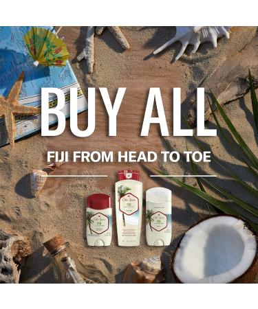 Old Spice Men's Body Wash Fiji - 18 oz (Pack of 8) | Refreshing Tropical Scent | Ideal for All Skin Types | International Shipping Available - Buy Online on SooperMarket.com