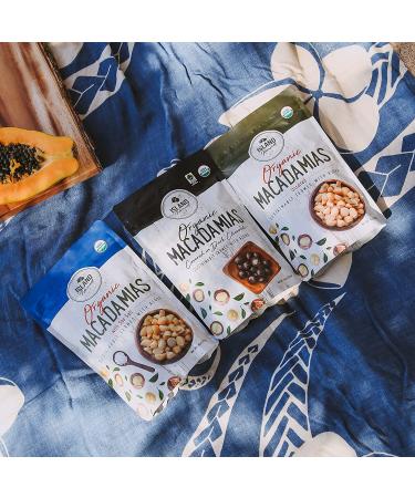 Island Harvest Organic Macadamia Nuts - 100% Hawaiian Keto Friendly, Non-GMO, Unsalted, Dry Roasted Nuts - High Fiber Snack (8 oz) - Buy Online on SooperMarket.com