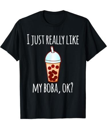 Kawaii Boba Tea Shirt - Bubble Milk Tea Gift T-Shirt