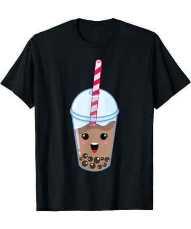 Kawaii Boba Milk Tea | Cute Coffee Bubble Tea Lover Gift T-Shirt