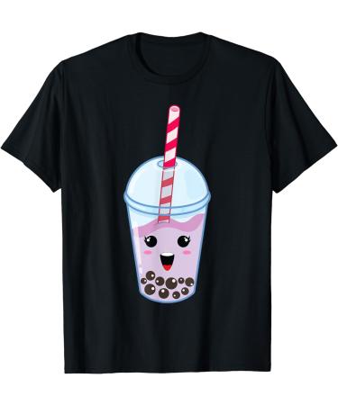 Kawaii Boba Milk Tea | Cute Taro Bubble Tea Lover Gift T-Shirt