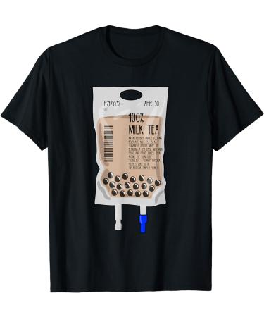 Boba Milk Tea Infusion Funny Addicted to Bubble Tea T-Shirt
