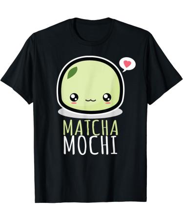 Funny Matcha Tea Mochi Japanese Kawaii Manga T-Shirt