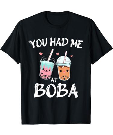 You Had Me At Boba for a Kawaii Japan Friends Boba Tea T-Shirt
