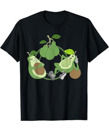 Funny Avocados Avocado Seed Ketogenic Diet Keto Avocado T-Shirt