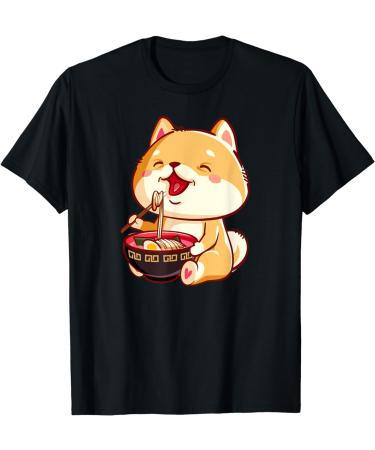 Ramen Noodle Shiba Inu Kawaii Ramen Shiba Inu Ramen Life T-Shirt