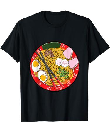 Ramen Life Noodle Japanese Kawaii T-Shirt