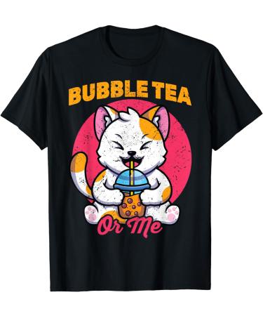 Milk Tea - Bubble Tea Or Me - Cute Pet Cat - Barista T-Shirt