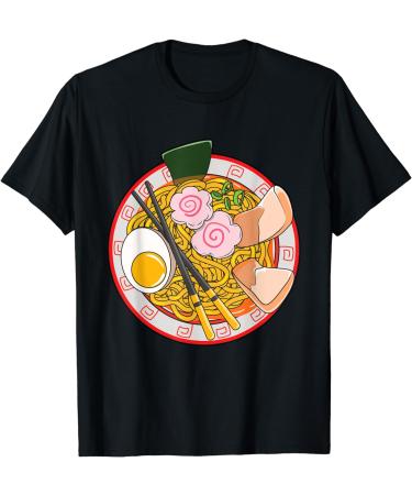 Anime Japanese Ramen Noodle Life Foodie T-Shirt