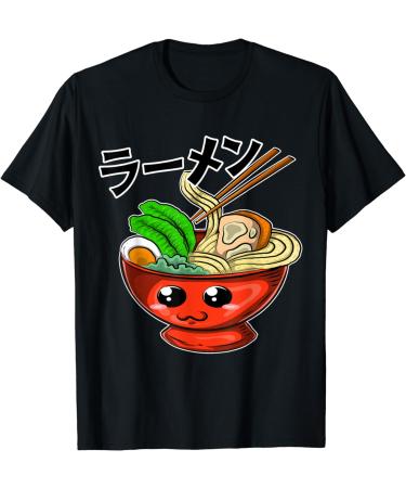 Ramen Kawaii Japanese Miso Bowl Noodles T-Shirt