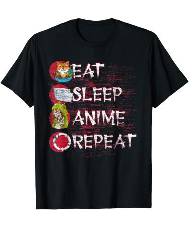Japanese Ramen Noodles Otaku Manga Kawaii Animal Anime T-Shirt