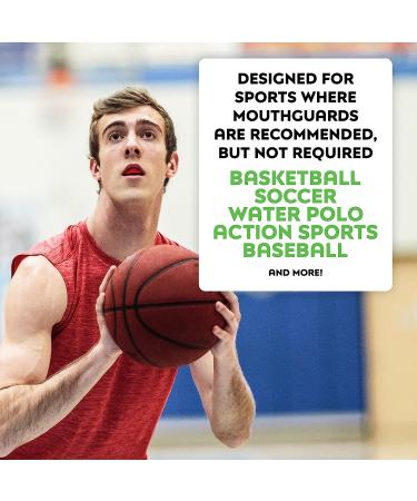 SISU GO Minimalist Sports Mouth Guard | Custom Fit for Youth/Adults | Snow White - Ideal for Basketball, Soccer, Baseball - Buy Online on SooperMarket.com