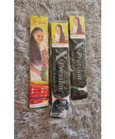 X-pression Premium Original Sensationnel. - Color 4 (Pack of 3) 4 Pack of 3