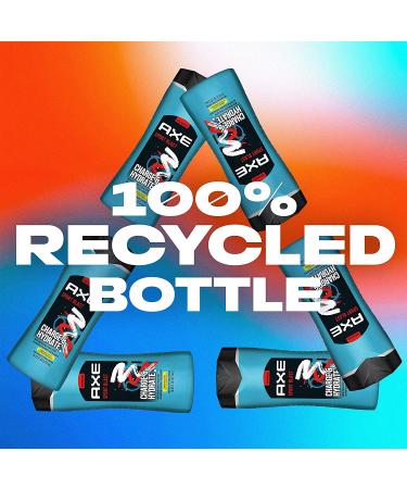 AXE Charge and Hydrate Sports Blast Men's Body Wash 16 oz - Energizing Citrus Scent - 100% Recycled Bottle - Buy Online on SooperMarket.com