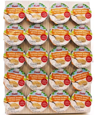 frischli milk pudding butter biscuits pack of 20 (20 x 85g)