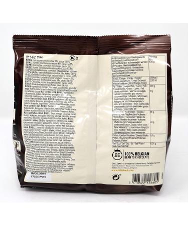 Callebaut 4 x 400g Bundle - Belgian Dark Milk & White Chocolate Couverture (Callets) - Buy Online on SooperMarket.com