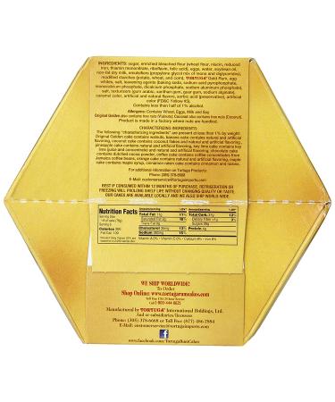 TORTUGA Caribbean Banana Rum Cake - 16 oz - Perfect Premium Gourmet Gift for Baskets & Parties - Great for Holidays & Birthdays - 1lb Delivery Cake - Buy Online on SooperMarket.com