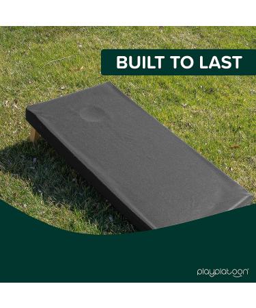 Play Platoon Cornhole Board Covers - 2 Pack | Regulation Size Protection from Sun, Rain, Snow | Fits Regulation Sized Boards | Cornhole Carrying Case - Buy Online on SooperMarket.com