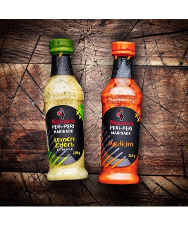 Nando's Medium Marinade 262g - Authentic Peri-Peri Flavor - Pack of 1 - Buy Online on SooperMarket.com