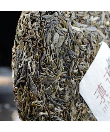 2021 Bin Dao Raw Puerh Tea Cake 357g - Natural & Aged Sheng Pu Erh Tea from Yunnan (12.6oz) - Buy Online on SooperMarket.com