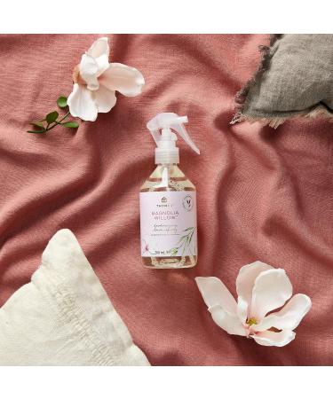 Thymes Magnolia Willow Linen Spray - 9 Fl Oz | Refresh and Revitalize Your Space - Buy Online on SooperMarket.com