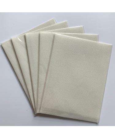 Aida Cloth 14 Count Cross Stitch Fabric 12x18 inch 5-Pack (Rice) Beige - Buy Online on SooperMarket.com