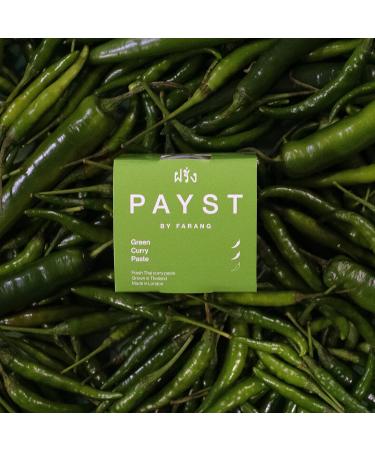 Payst Fresh Thai Green Curry Paste. Fresh Handmade in London Authentic Thai cooking paste. 100g. Serves 2. - Buy Online on SooperMarket.com