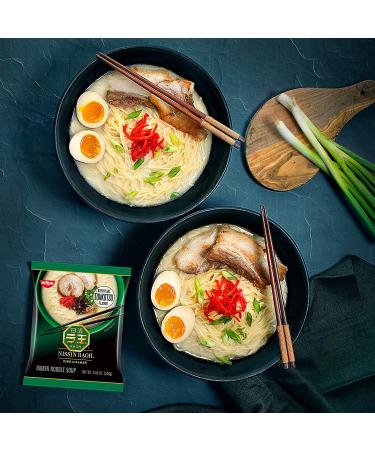 Nissin RAOH Tonkotsu Ramen Noodle Soup 3.53oz (Pack of 6) - Authentic Japanese Flavors - Buy Online on SooperMarket.com