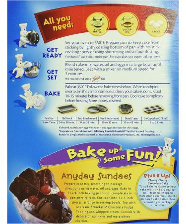 Pillsbury Devils Food Moist Supreme Premium Cake Mix 432g - Buy Online on SooperMarket.com