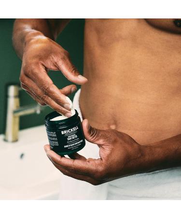 Brickell Men's Smooth Shave Butter - Natural & Organic - 59ml Unscented - Buy Online on SooperMarket.com