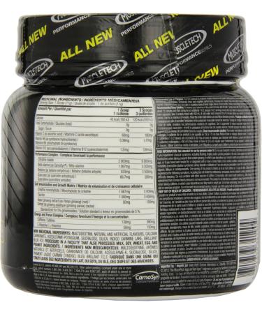 MuscleTech Nano Vapor Performance Series 1.23 lbs. Pwd - Blue Raspberry - Buy Online on SooperMarket.com