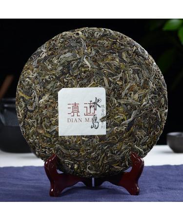 2021 Bin Dao Raw Puerh Tea Cake 357g - Natural & Aged Sheng Pu Erh Tea from Yunnan (12.6oz) - Buy Online on SooperMarket.com