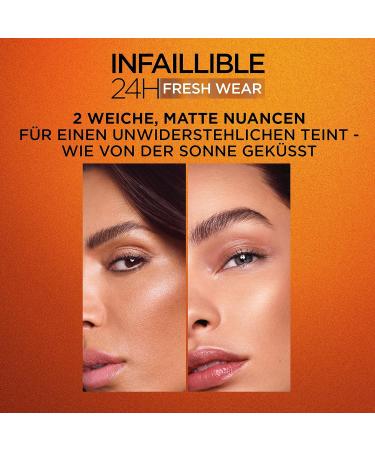 L'Or al Paris Infaillible 24h Soft Matte Bronzer - Long-Lasting Opaque Tan | 350 Medium 9g | International Shipping Available - Buy Online on SooperMarket.com