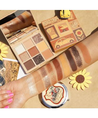 Kara Beauty ROAD TRIPPING 9-Shade Vegan Multi-Finish Palette | International Shipping Available - Buy Online on SooperMarket.com