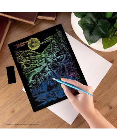 Royal Langnickel Rainbow Engraving Art: Howling Wolves - Unique DIY Craft Kit - Buy Online on SooperMarket.com