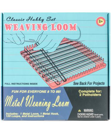 Pepperell Weaving Loom Retro Craft Kit, Red