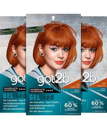 Got2B Ge Liked 7.7 Autumn Red 1 g (pack of 3) Autumn Red 1 g (pack of 3)