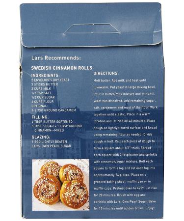 Lars' Own Swedish Pearl Sugar  10 Ounce 10 Ounce (Pack of 1) - Buy Online on SooperMarket.com