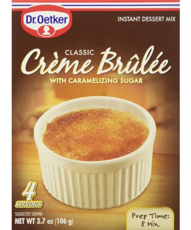 Oetker Creme Brulee, 3.7-Ounces (Pack of 12)