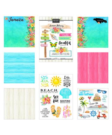 Scrapbook Customs Jamaica Getaway Scrapbook Kit