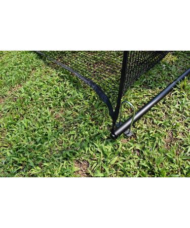Amazon Basics Portable 8' x 8' Driving Practice Golf Net for On-the-Go Training - Buy Online on SooperMarket.com