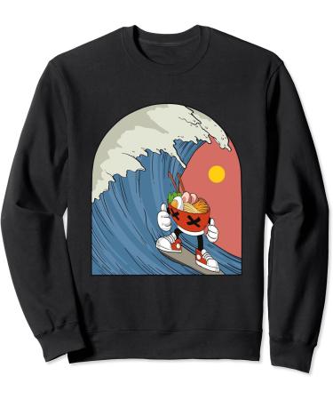 Ramen Noodle Bowl Kawaii Japan Style Funny Sweatshirt
