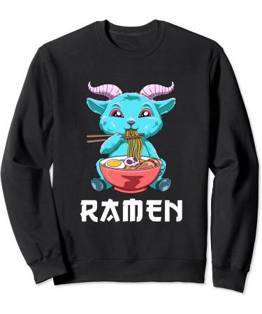 Kawaii Ramen Baphomet Sweatshirt