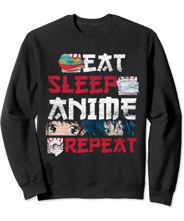 Kawaii Manga Japanese Ramen Noodles Otaku Foodie Anime Sweatshirt