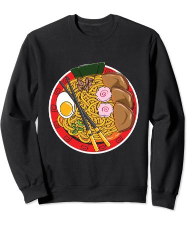 Japanese Noodle Ramen Life Kawaii Foodie Sweatshirt