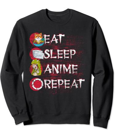 Japanese Ramen Noodles Otaku Manga Kawaii Animal Anime Sweatshirt